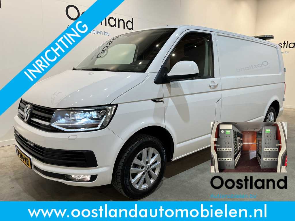 Volkswagen Transporter 2.0 TDI L2H1 Highline 150 PK Servicebus / Bott Inrichting / Euro 6 / Airco / Cruise Control / Navigatie / CarPlay / PDC