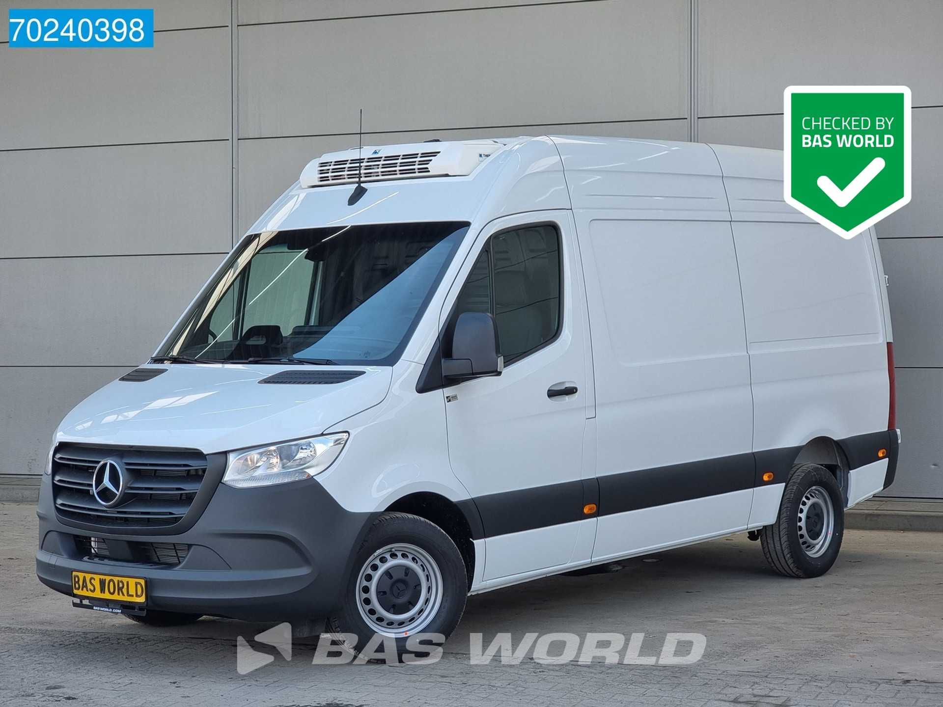 Mercedes-Benz Sprinter 317 CDI Automaat L2H2 Koelwagen Thermo King V-200 Max 230V stekker Koel Koeler Vriezer Kühlkasten m3 Airco Trekhaak Cruise contr