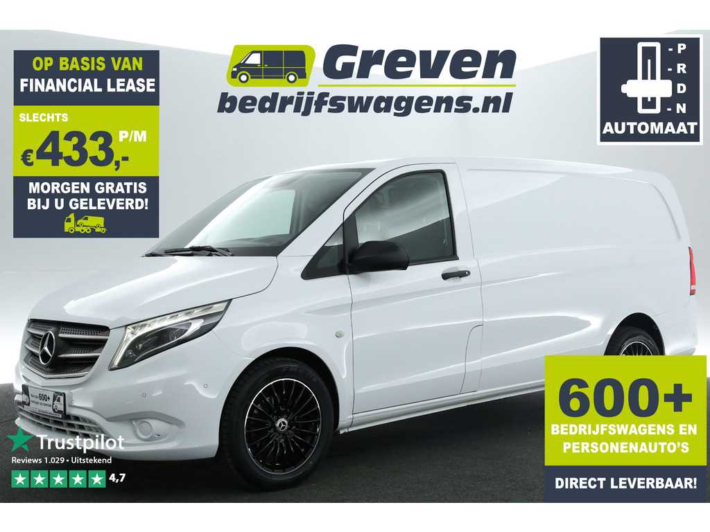 Mercedes-Benz Vito 114 CDI Lang Automaat Airco Camera Cruise LED Navi PDC 18''LMV 3 Persoons Elektrpakket