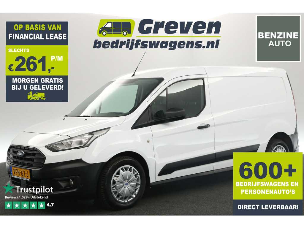 Ford Transit Connect 1.0 Ecoboost L2H1 100PK Airco Benzine Parkeersensoren Elektrpakket 6-Bak Trekhaak