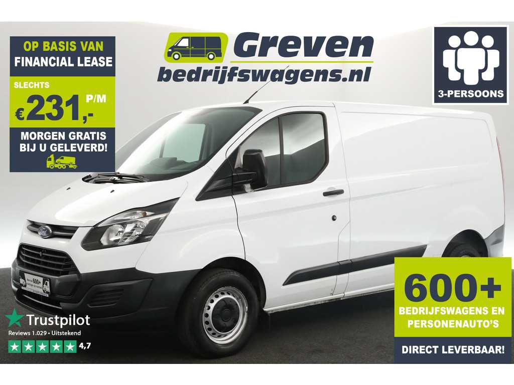 Ford Transit Custom 270 2.0 TDCI L1H1 Airco 3 Persoons Schuifdeur Trekhaak