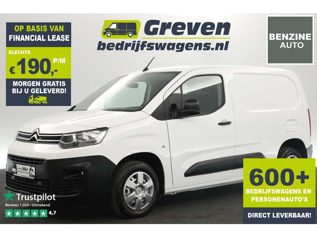 Citroën Berlingo 1.2 PureTech 111PK Benzine | Airco Cruise PDC Elektrpakket Schuifdeur