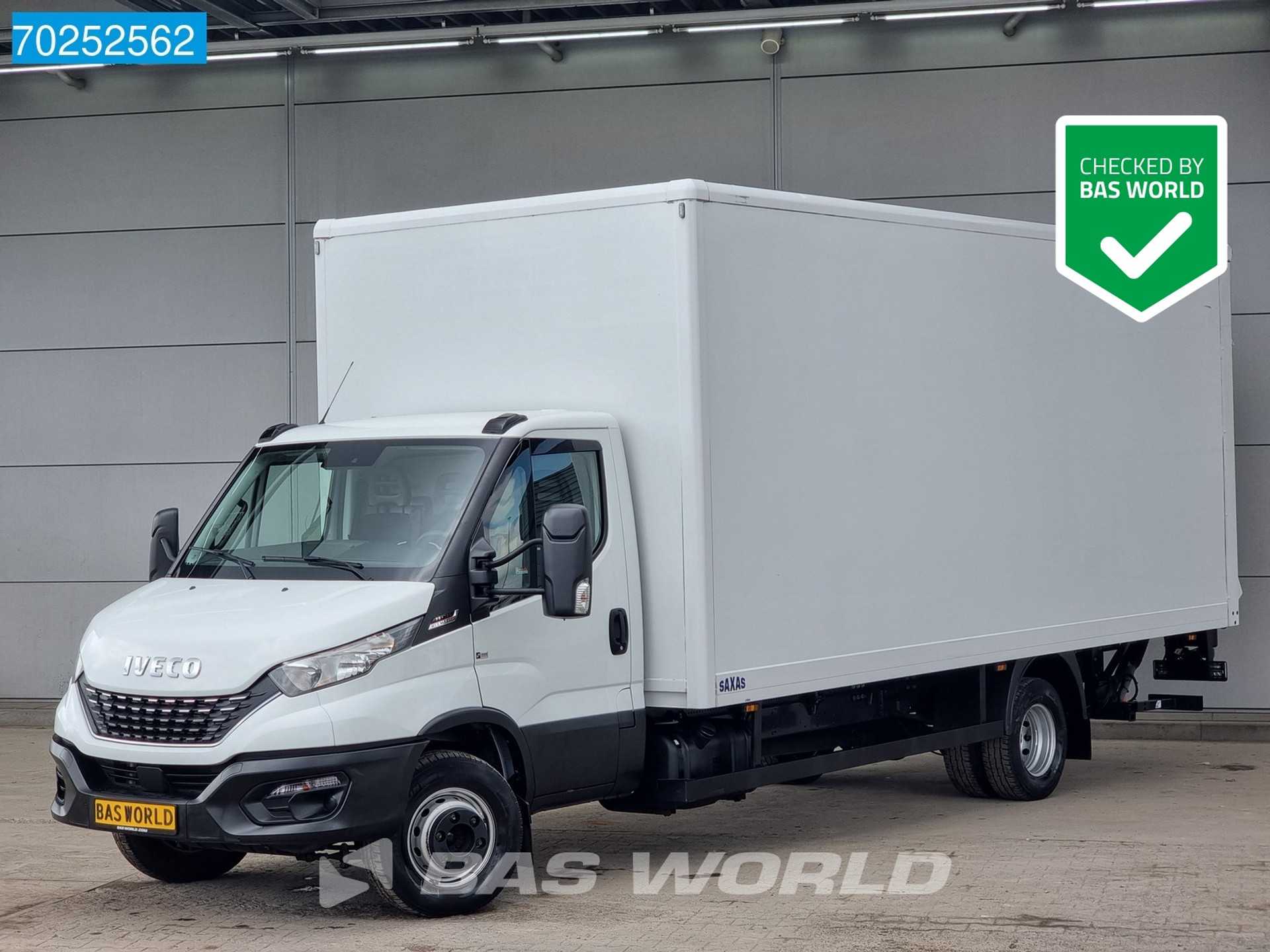 Iveco Daily 72C18 Automaat Luchtvering Laadklep Airco Cruise Bakwagen Meubelbak Koffer Airco Cruise control