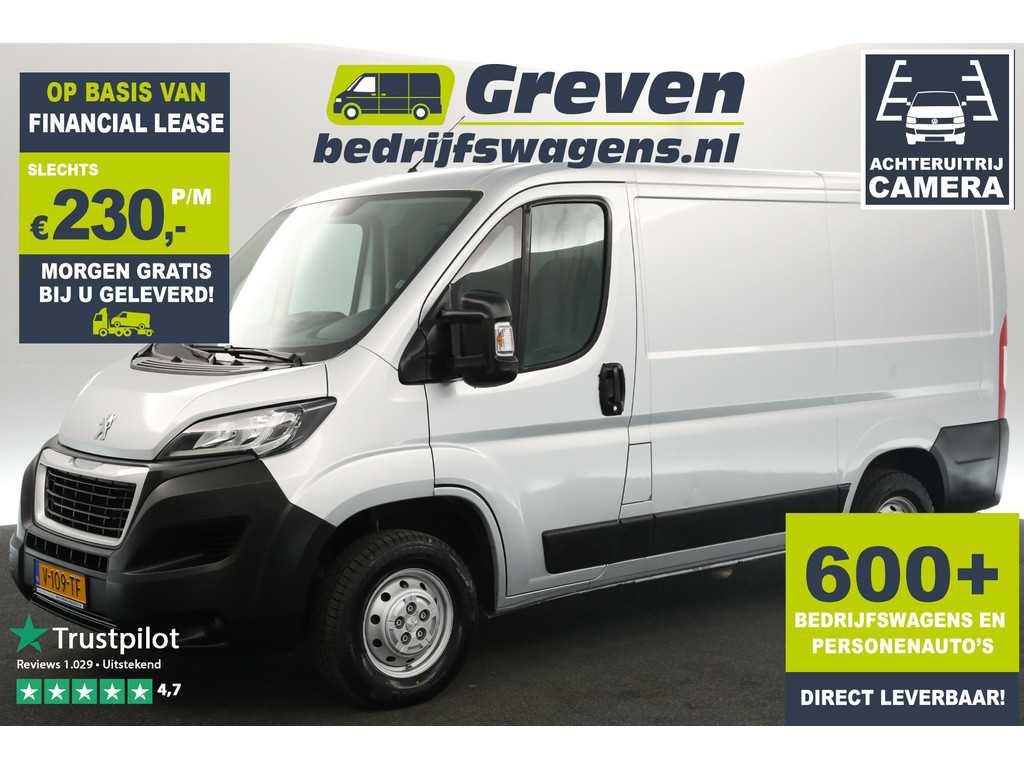 Peugeot Boxer 333 2.0 BlueHDI L1H1 Airco Camera Cruise 3 Persoons Elektrpakket