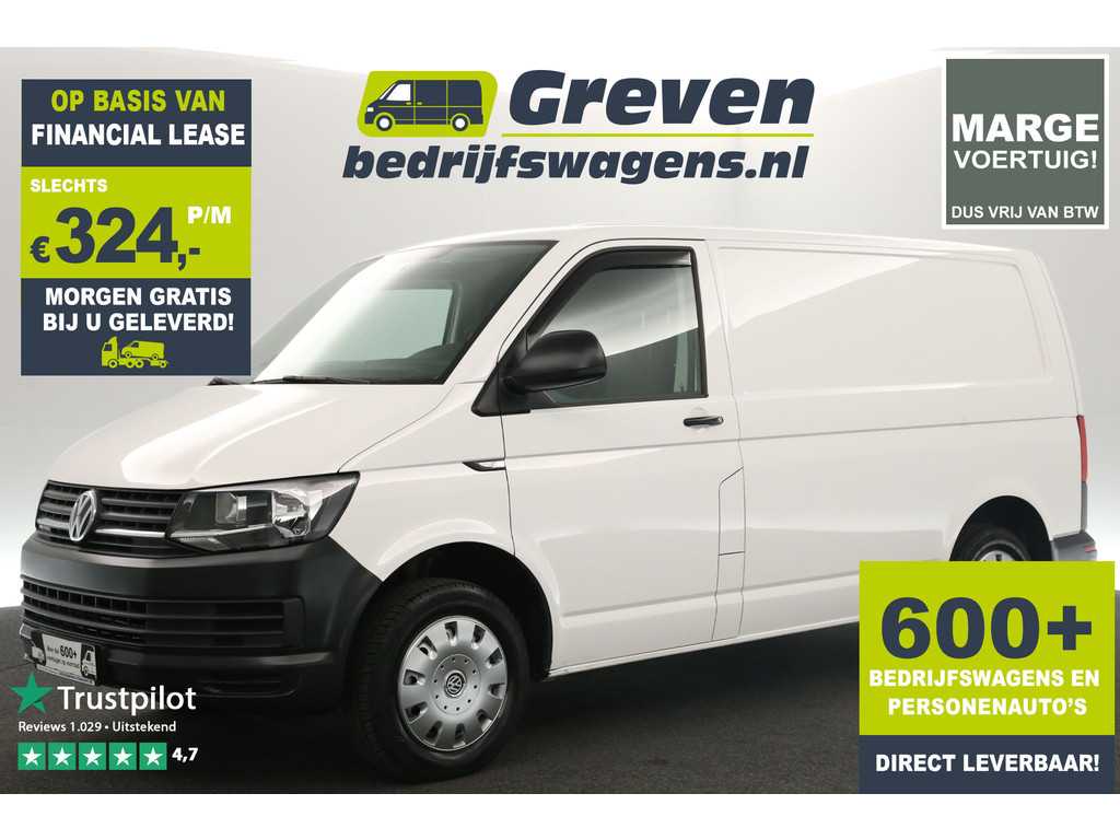 Volkswagen Transporter 2.0 TDI L1H1 Marge Elektrpakket Schuifdeur Achterklep Trekhaak