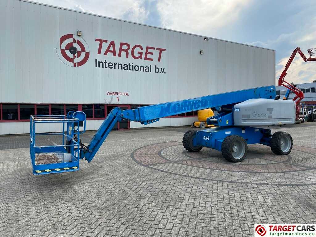 Genie S-65 Telescopic 4x4 Diesel Boom Work Lift 2180cm