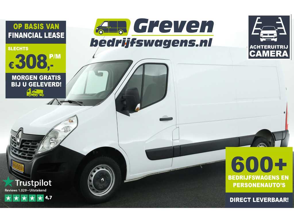 Renault Master T33 2.3 dCi L2H2 146PK Camera Airco Cruise Parkeersensoren Elektrpakket Trekhaak