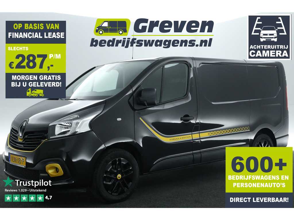 Renault Trafic 1.6 dCi L1H1 Formula Edition 146PK Airco Cruise Camera Navi PDC 17''LMV 3 Persoons Trekhaak