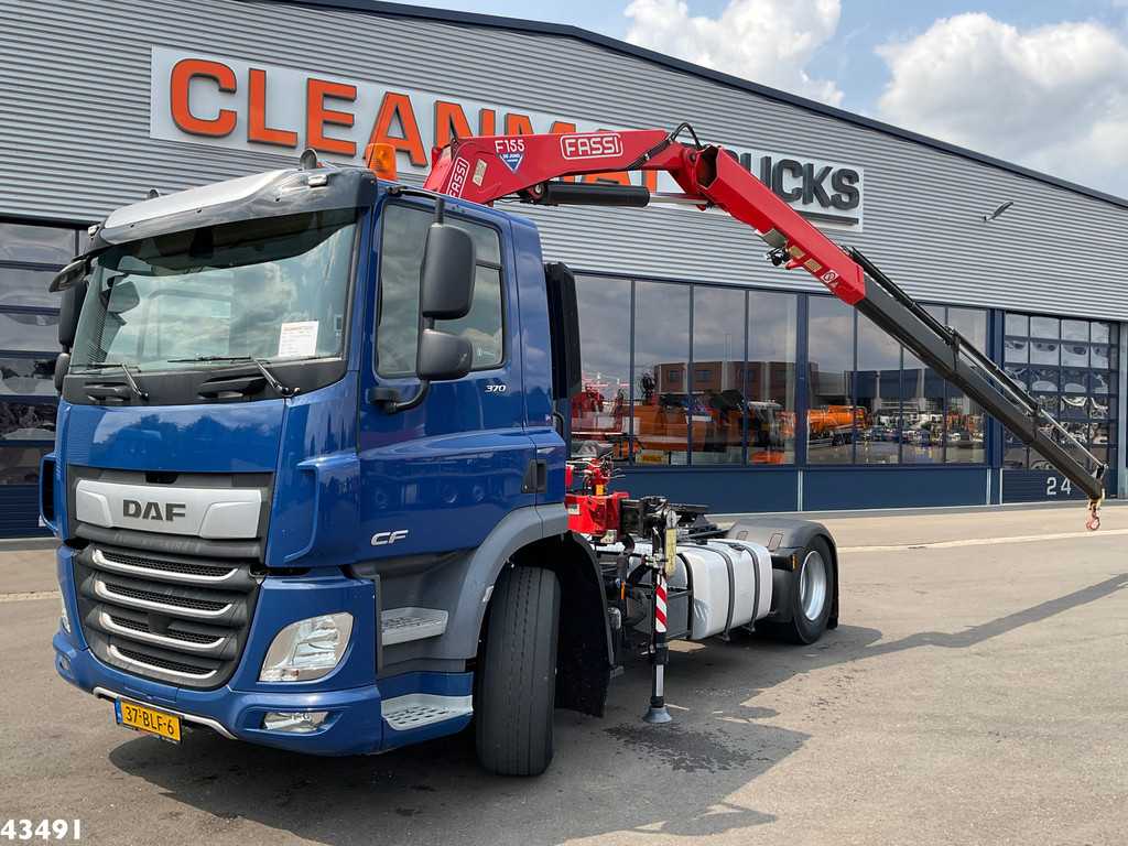 DAF FT CF 370 Euro 6 Fassi 15 Tonmeter laadkraan