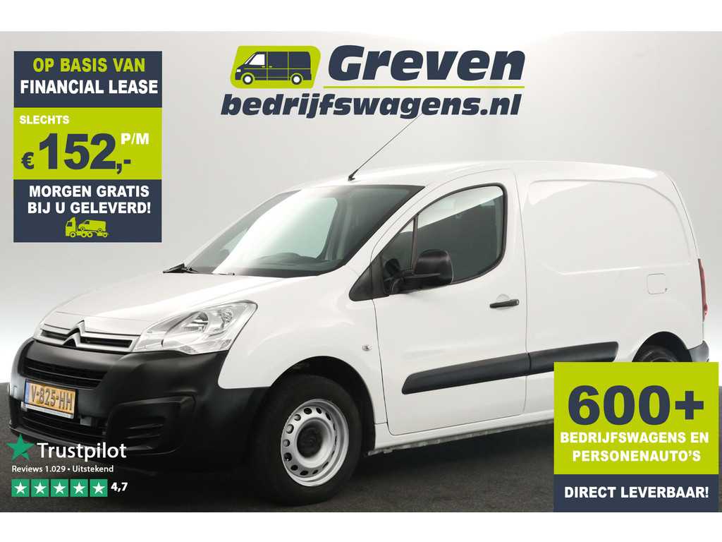 Citroën Berlingo 1.6 BlueHDI 75 L1H1 Airco Cruise Elektrpakket Lat-om-Lat Schuifdeur