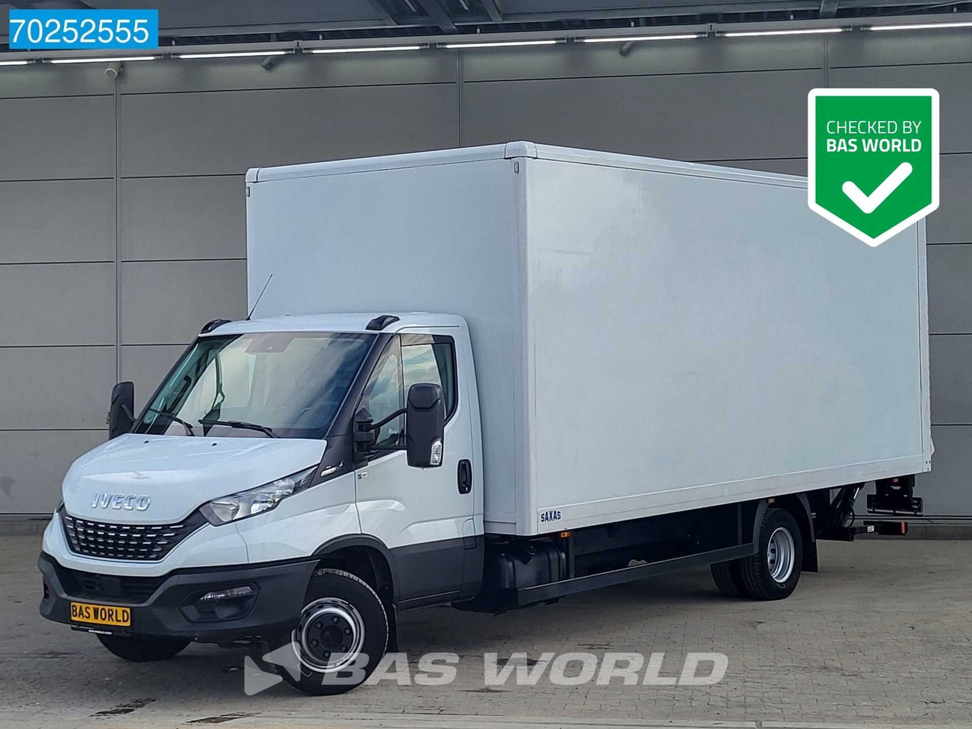 Iveco Daily 72C18 Automaat Luchtvering Laadklep Airco Cruise Bakwagen Meubelbak Koffer 35m3 Airco Cruise control