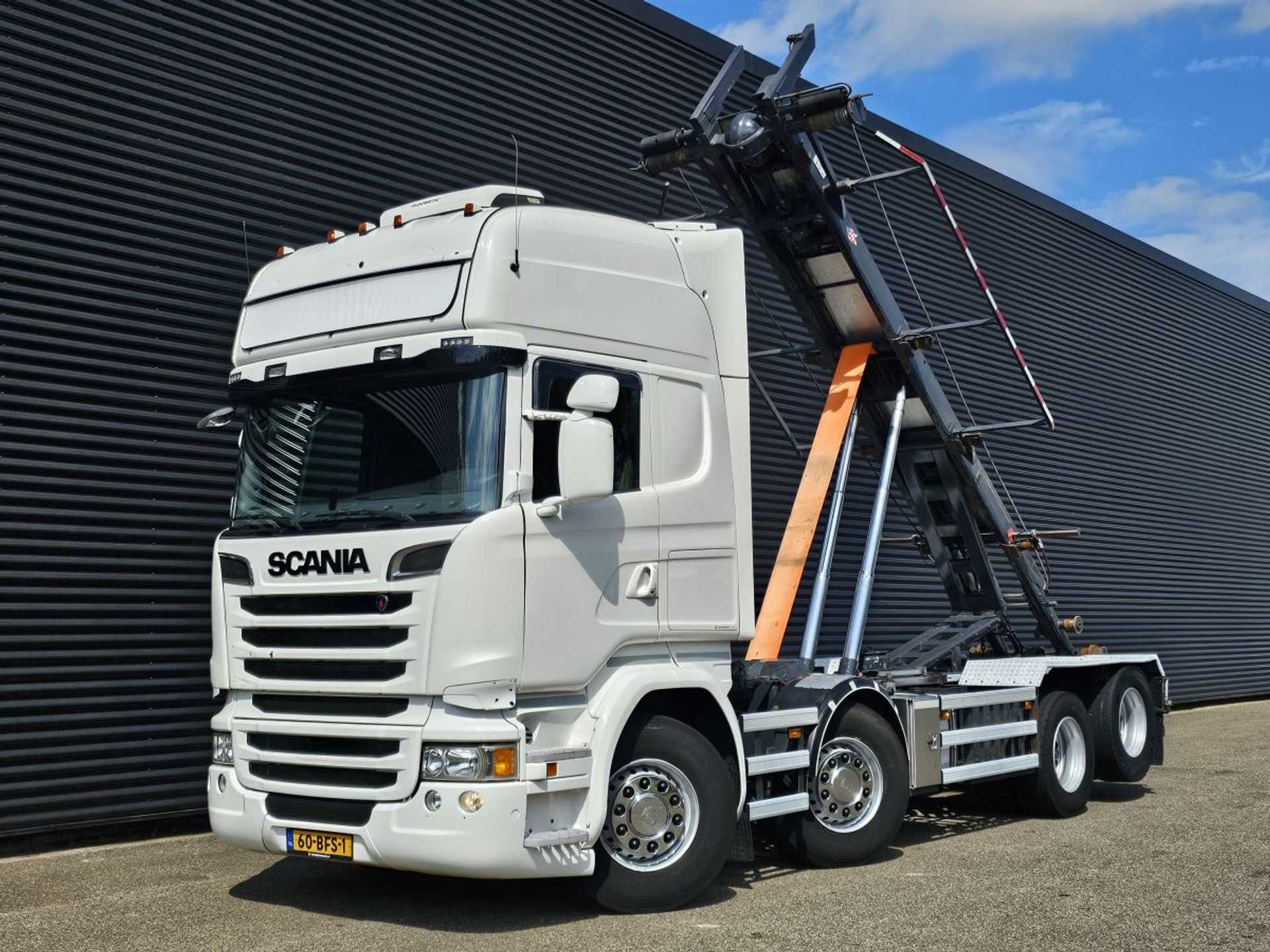 Scania  R450 8x2 / CONTAINER SYSTEM / RETARDER