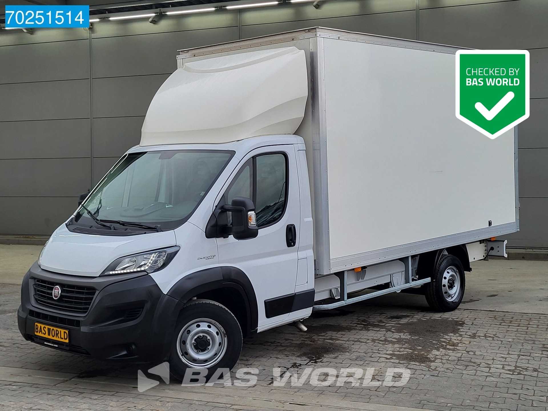 Fiat Ducato 140pk Bakwagen Airco Navi Cruise Euro6 Meubelbak Koffer Gesloten laadbak 20m3 Airco Cruise control