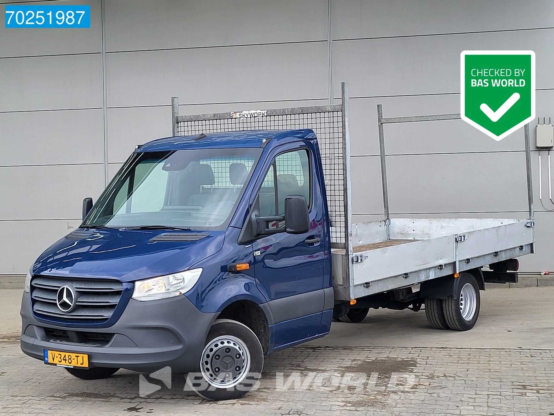 Mercedes-Benz Sprinter 514 CDI Automaat Nwe model Trekhaak Airco Open laadbak Pritsche Pickup Airco Trekhaak