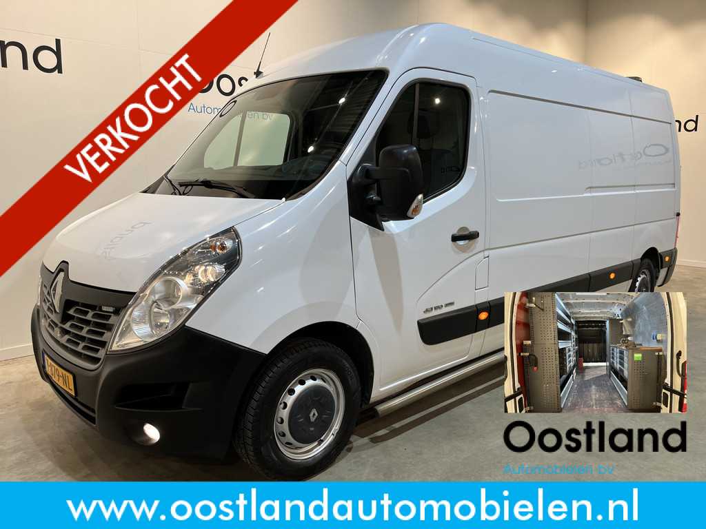 Renault Master 2.3 dCi L3H2 170 PK Servicebus / Bott Inrichting / Luchtvering / 220V. / Euro 6 / Airco / Cruise Control / Camera / Navigatie / 3-Zits