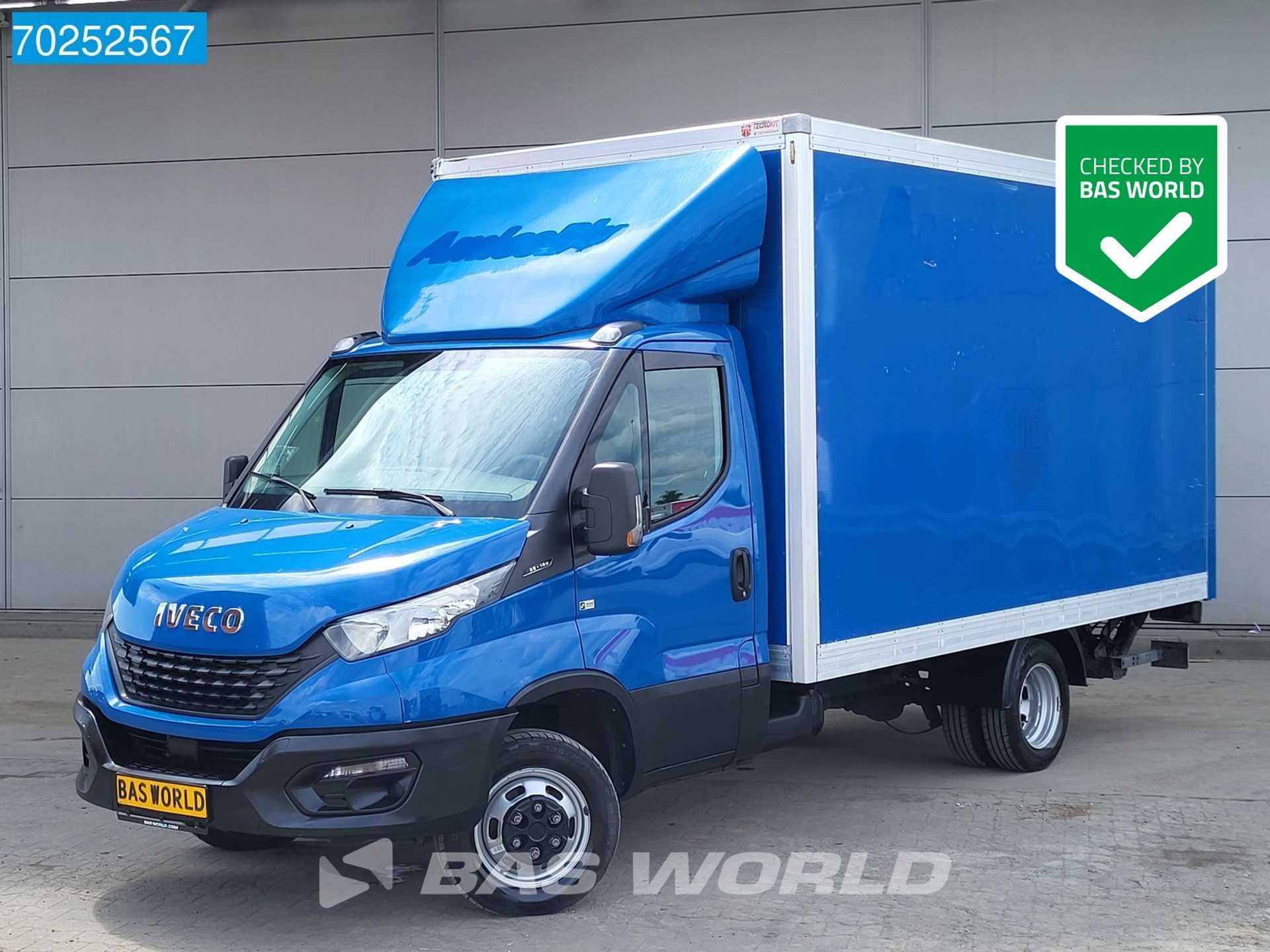 Iveco Daily 35C16 Bakwagen Laadklep Zijdeur Airco Cruise Meubelbak Koffer Gesloten laadbak Airco Cruise control