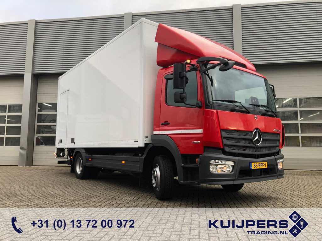 Mercedes-Benz Atego 1318 Euro 6 / Box Truck / 204 dkm / Laadklep / APK 01-25