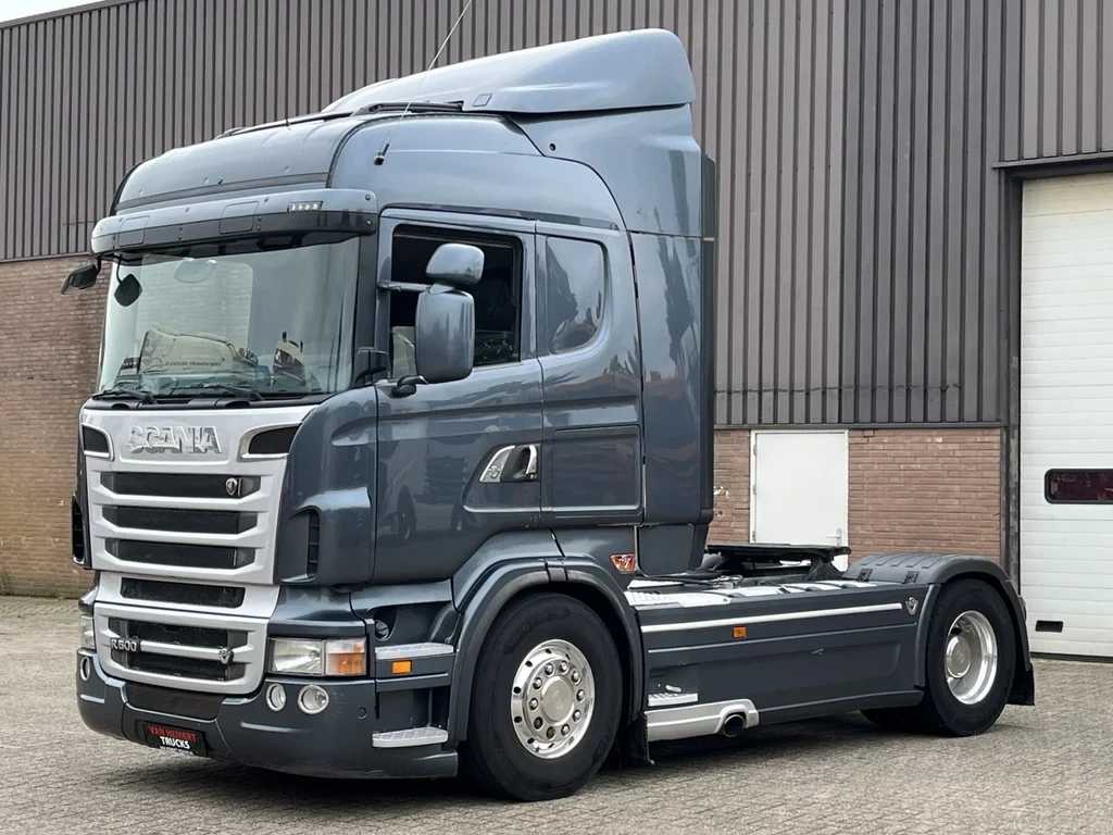 Scania R500 V8 / Retarder / Only 537.784 km !! / Autom / Euro5 EEV / King of the Road / Full spoiler / NL Truck