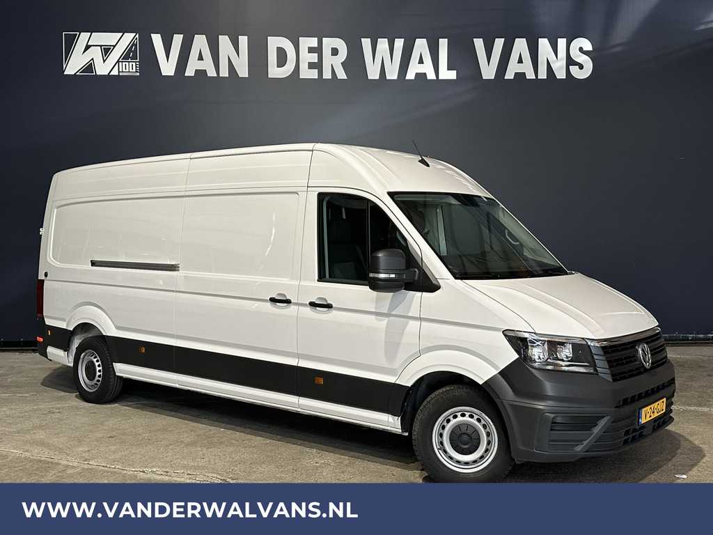 Volkswagen Crafter 2.0 TDI 140pk L4H3 L3H2 Euro6 Airco | 2x zijdeur | Camera | Apple Carplay Android Auto, Bijrijdersbank