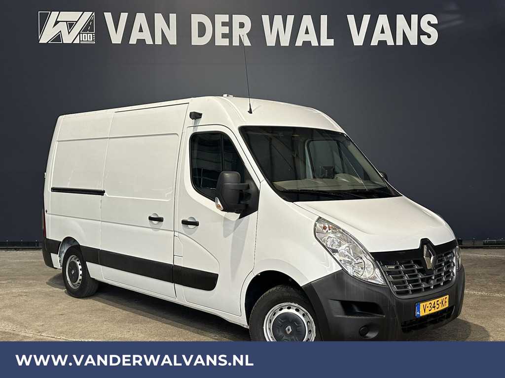 Renault Master 2.3 dCi 131pk L2H2 Euro6 Airco | 2500kg Trekhaak | Navigatie | Cruisecontrol Parkeersensoren, Chauffersstoel