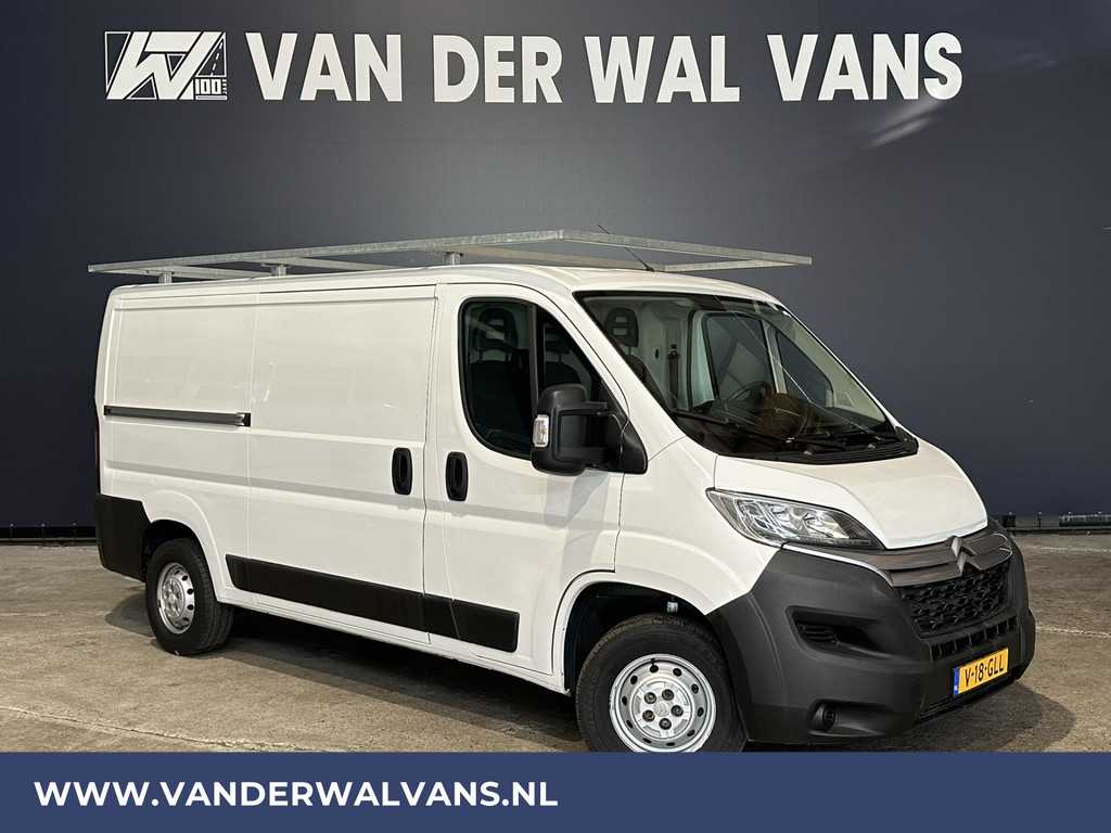 Citroën Jumper 2.0 BlueHDi 131pk L2H1 Euro6 Airco | Imperiaal | 2500kg Trekhaak | LED Parkeersensoren, Bijrijdersbank