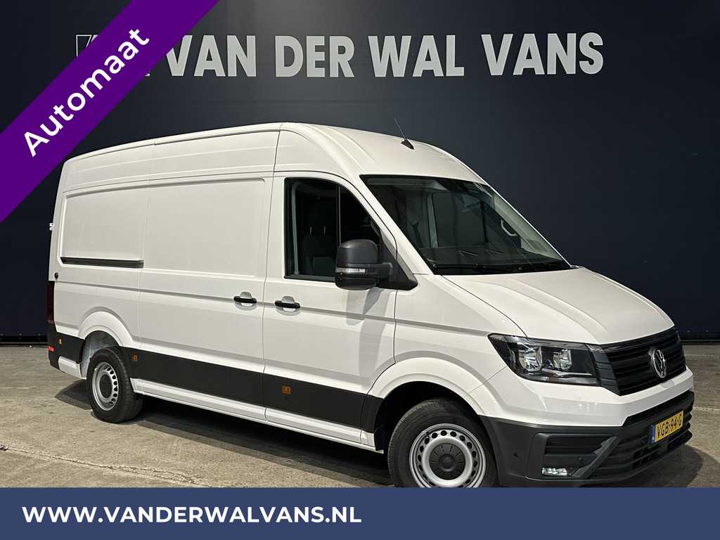 Volkswagen Crafter 35 2.0 TDI 177pk Automaat L3H3 L2H2 Euro6 Airco | 2x Zijdeur | Camera | Navigatie Cruisecontrol, Trekhaak 3000kg, Chauffeursstoel, Parkeersensoren, 270gr achterdeuren, Apple carplay + Android Auto