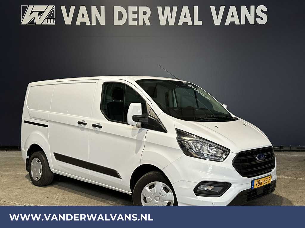 Ford Transit Custom 2.0 TDCI L1H1 Euro6 Airco | 2500kg trekvermogen | Parkeersensoren | LED CruiseControl, Bijrijdersbank, achterklep