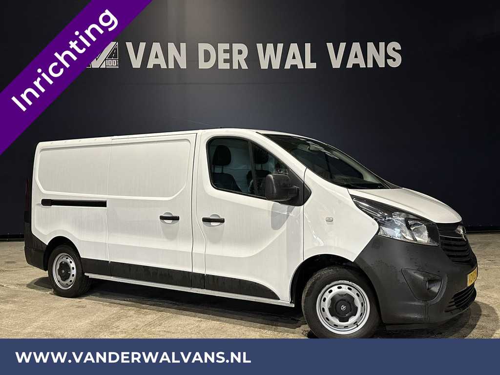 Opel Vivaro 1.6CDTI 125pk L2H1 inrichting met omvormer Euro6 Airco | Camera | Trekhaak | Cruisecontrol parkeersensoren