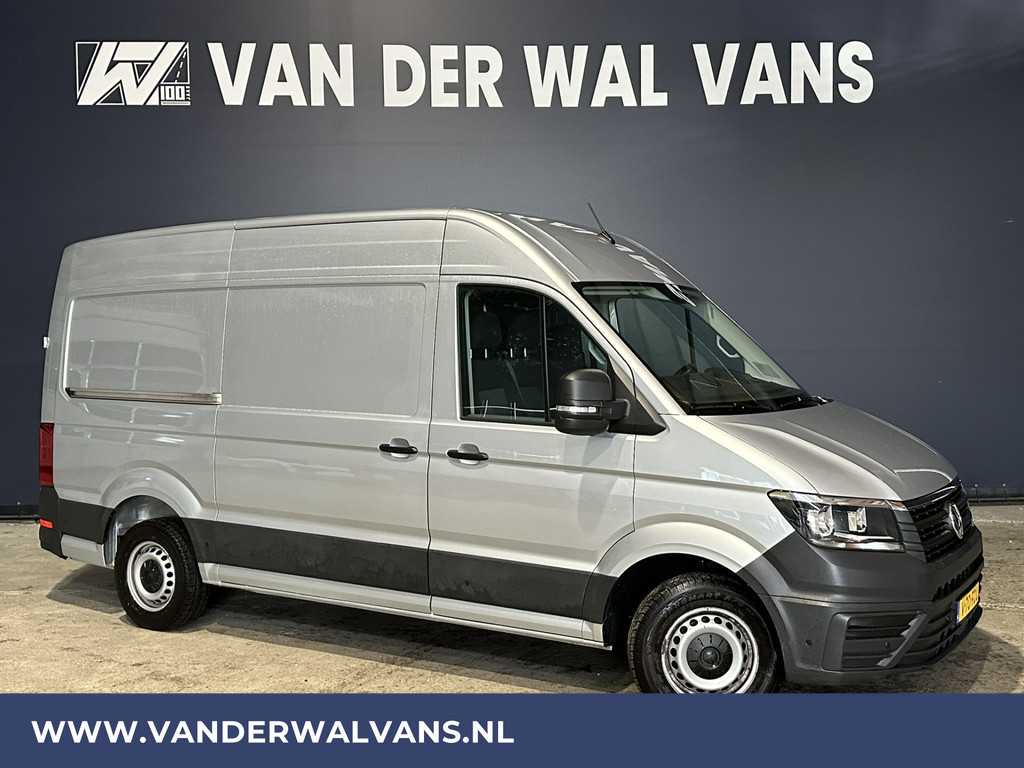 Volkswagen Crafter 2.0TDI 140pk L3H3 L2H2 Euro6 Airco | 3000kg Trekvermogen | Apple Carplay | Android Auto Parkeersensoren, Bijrijdersbank, 1511kg laadvermogen