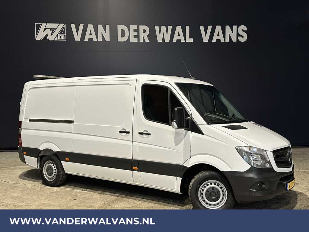 Mercedes-Benz Sprinter 316 CDI 163pk L2H1 Euro6 Airco | 2800kg Trekhaak | Omvormer | Cruisecontrol Chauffeursstoel, Parkeersensoren