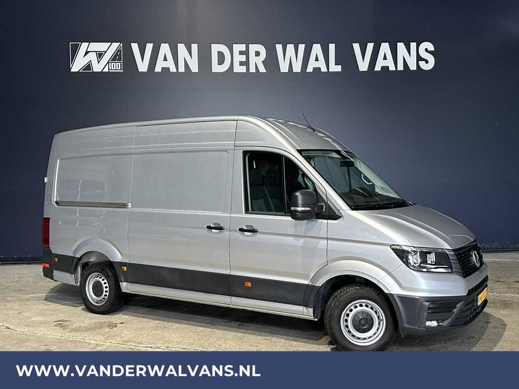 Volkswagen Crafter 2.0 TDI 177pk 3500kg Trekhaak L3H3 L2H2 Euro6 Achterwiel aandrijving Airco | Navigatie Apple Carplay, Android Auto, Cruisecontrol, Chauffeursstoel, Stoelverwarming, Bijrijdersbank