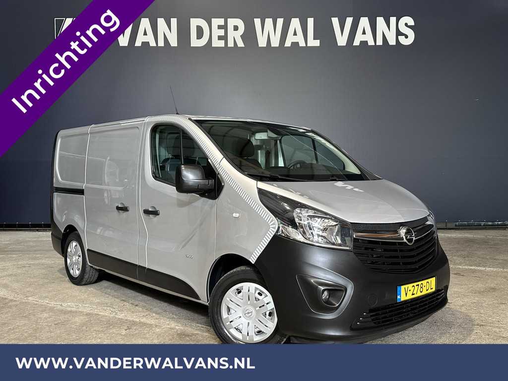 Opel Vivaro 1.6CDTI 126pk L1H1 inrichting Euro6 Airco | Omvormer | Navigatie | Camera LED, Cruisecontrol, parkeersensoren, Trekhaak