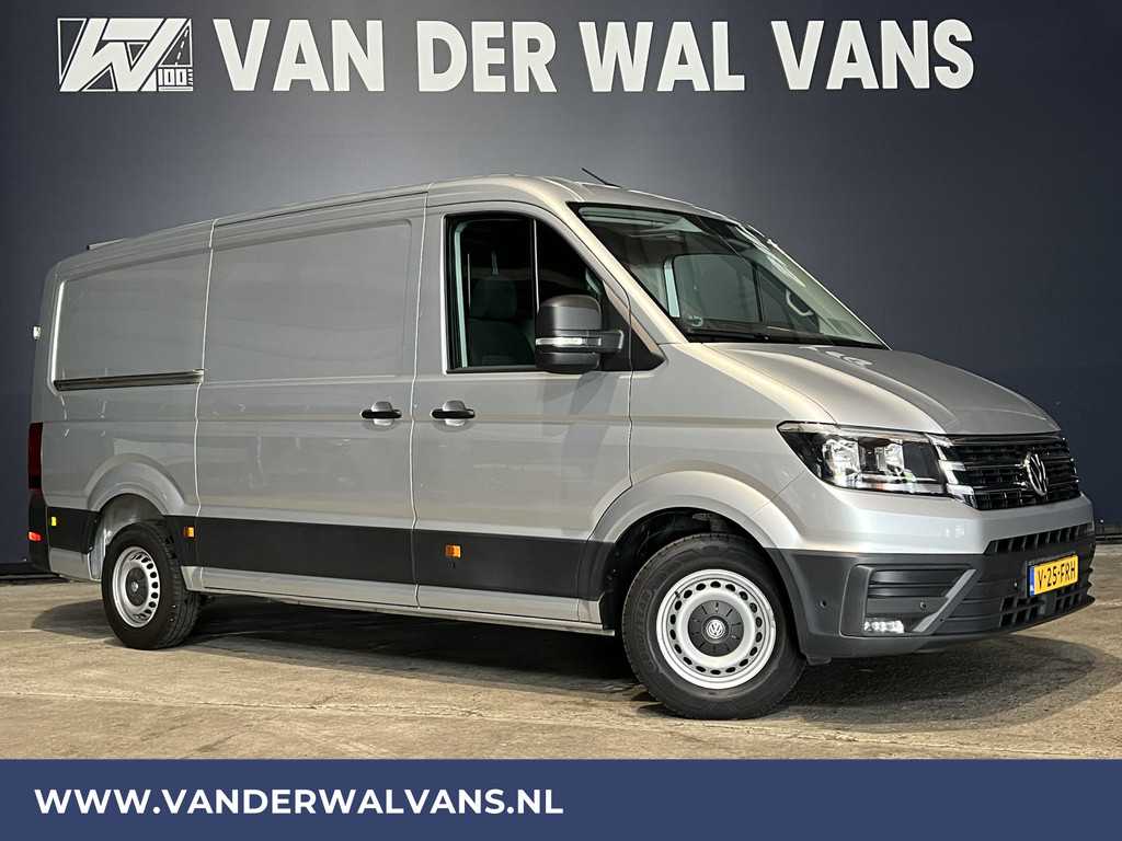 Volkswagen Crafter 2.0 TDI 140pk L3H2 L2H1 Euro6 Airco | 2x zijdeur | Apple Carplay | Android Auto Stoelverwarming, Parkeersensoren, Bluetooth-telefoonvoorbereiding