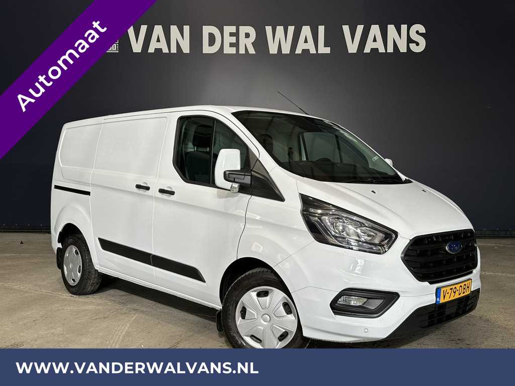 Ford Transit Custom 2.0 TDCI 131pk Automaat L1H1 Euro6 Airco | Cruisecontrol | LED | Parkeersensoren Stoelverwarming, Voorruitverwarming