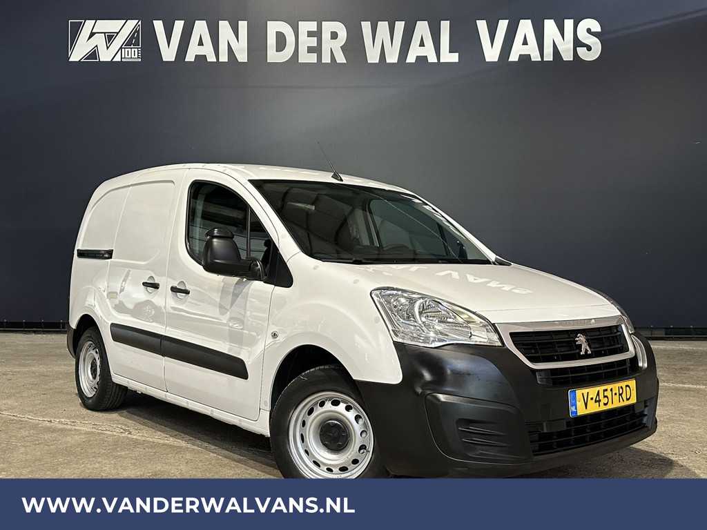 Peugeot Partner 1.6 BlueHDi 100pk L1H1 Euro6 Airco | Trekhaak | Apple Carplay | Cruisecontrol Verwarmde voorruit, Zijdeur