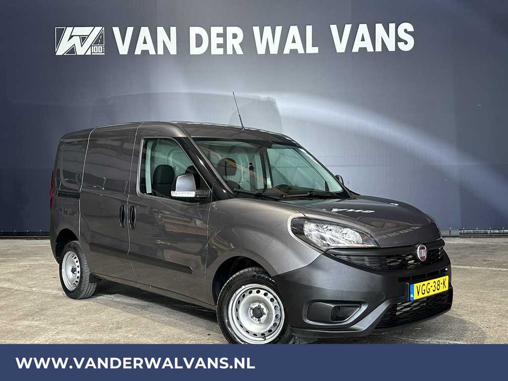 Fiat Dobló Cargo 1.6 MJ 105pk L1H1 Euro6 Airco | 3-zits | Trekhaak | Navigatie | Cruisecontrol Zijdeur