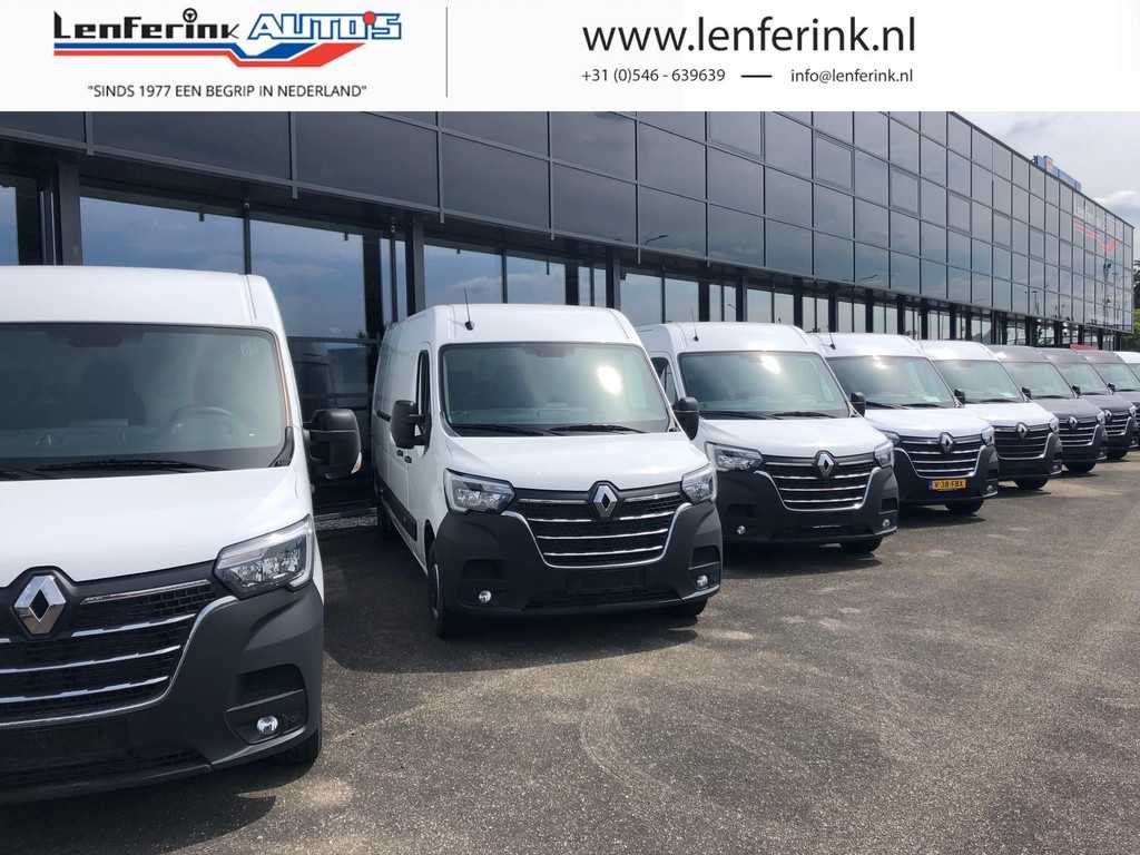 Renault Master 2.3 DCi 135 / 150 pk L3H2 Nieuw 2023-2024 Va. 359,- p/mnd Airco, Cruise Control, PDC, 20x Voorraad