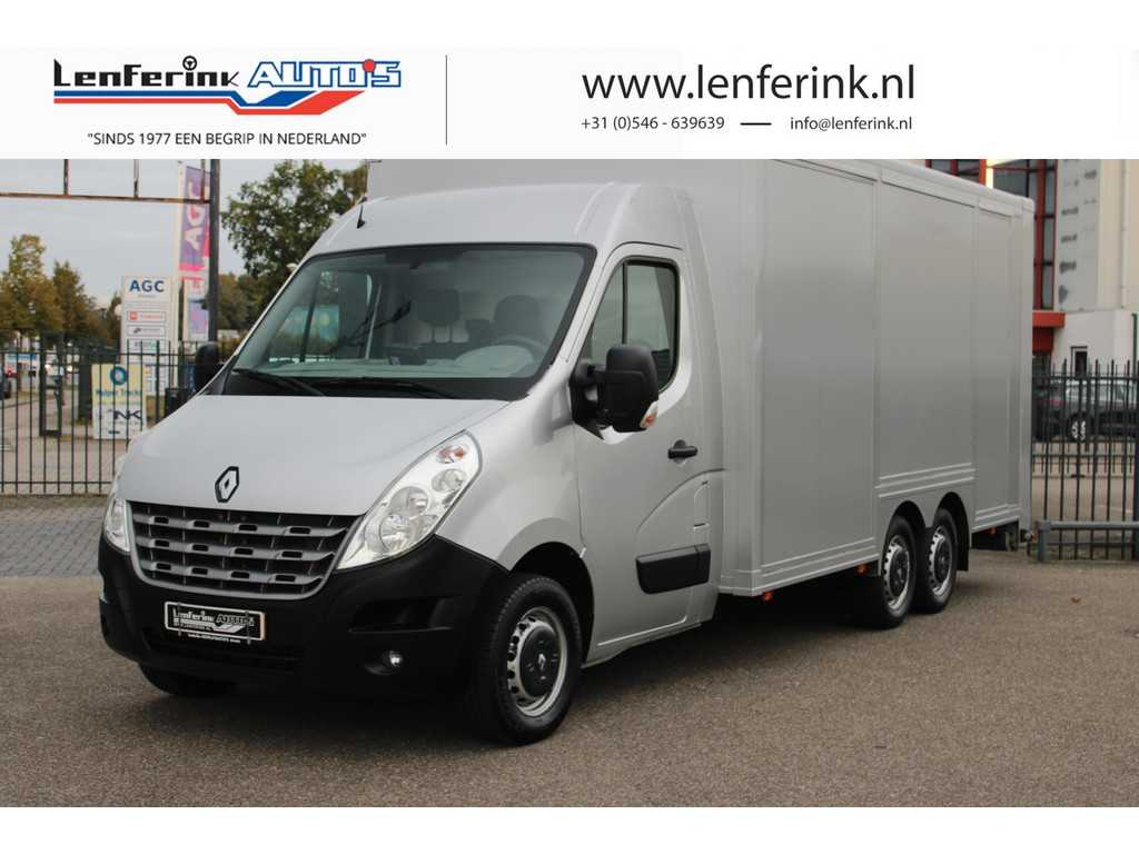 Renault Master 2.3 DCI 150 pk Bakwagen met Laadklep Airco Cruise Control, 3-Zits, APK 10-2024