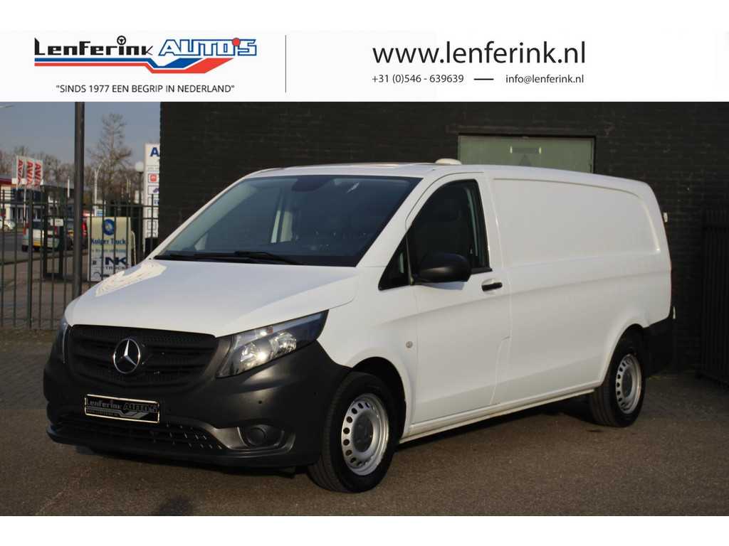 Mercedes-Benz Vito 111 CDI 116 pk XL Navi, Camera, APK 02-2025 Airco, Cruise Control, PDC V+A, 3-Zits