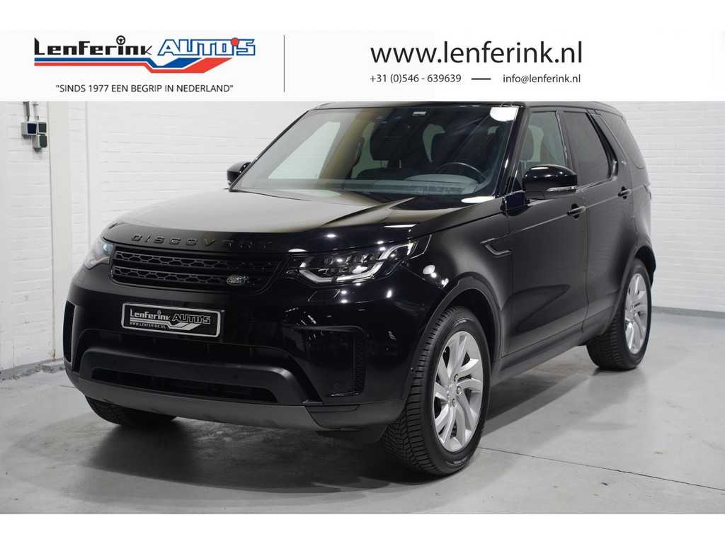 Land Rover Discovery 5 3.0 SDV6 HSE 306 pk Grijs Kenteken 2-Zits Navi Camera, Leder Zwart, 20" LMV, PDC V+A, Trekhaak