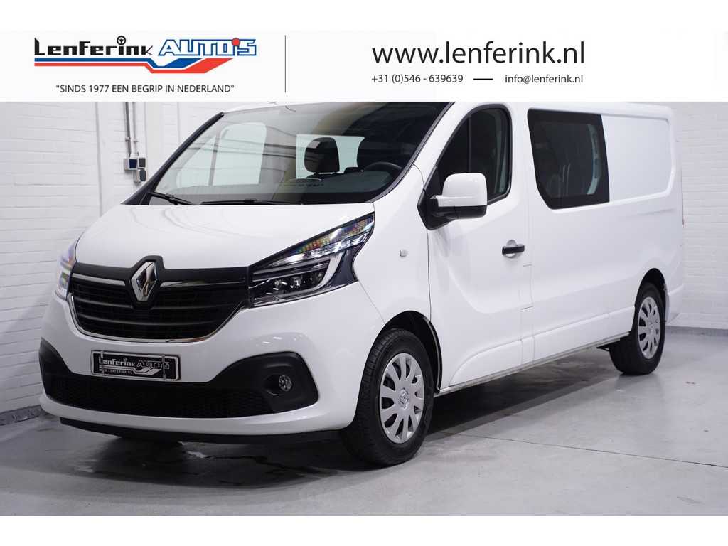 Renault Trafic 2.0 dCi 120 pk Dubbel Cabine L2 Navi, Trekhaak LED Koplampen, Cruise Control, NAP, 1e Eigenaar, 6-Zits