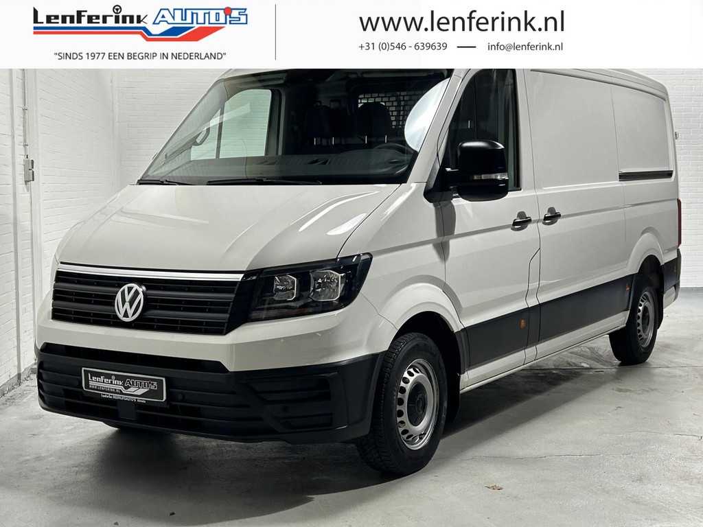 Volkswagen Crafter 2.0 TDI 140 pk DSG Aut. L3H2 Navi, 2x Schuifdeur Airco, Cruise Control, Laadruimte Pakket, 3-Zits