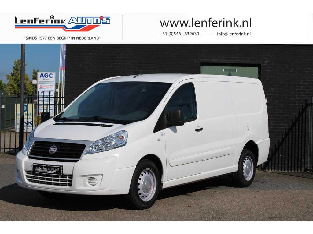 Fiat Scudo 2.0 MultiJet 128 pk L2H1 SX Airco Bumpers in Kleur, Trekhaak 2.000 kg, 3-Zits