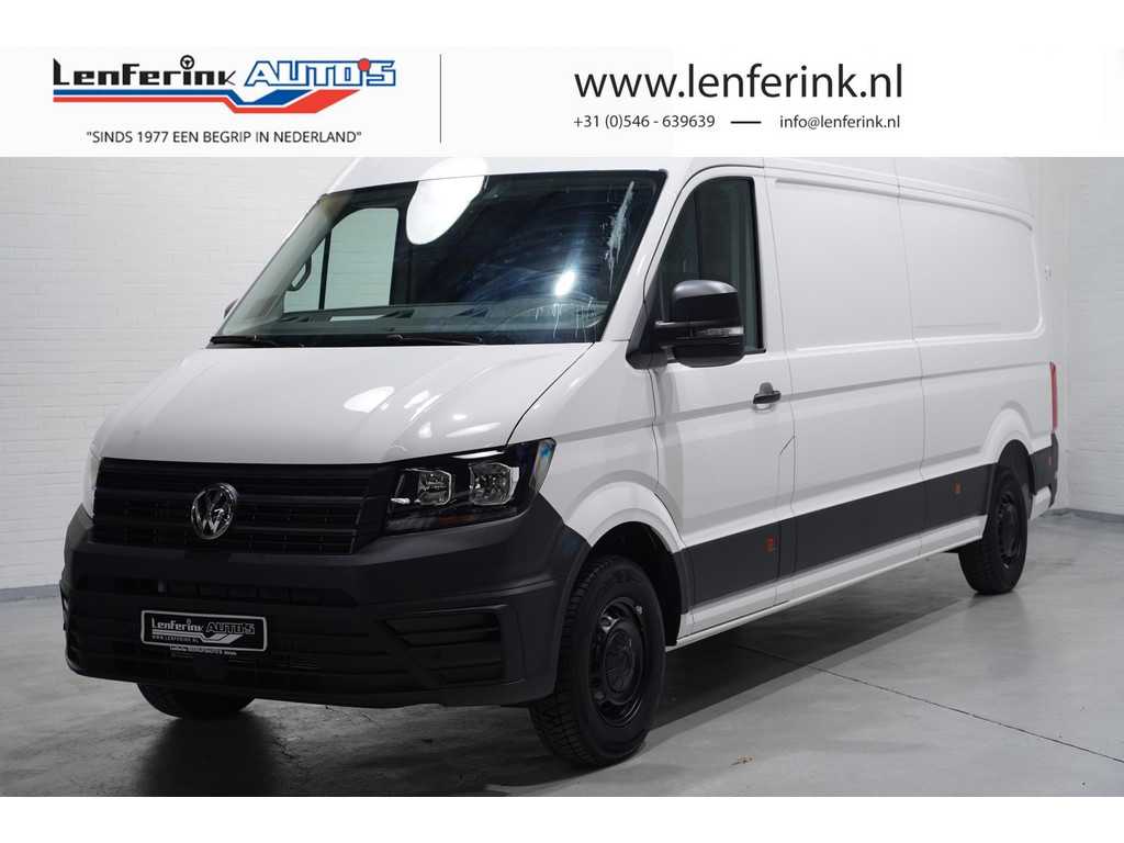 Volkswagen Crafter 2.0 TDI 140 pk L4H3 DSG Aut. Navi Cruise Control, PDC V+A, Houten Laadvloer, 3-Zits, Nieuw