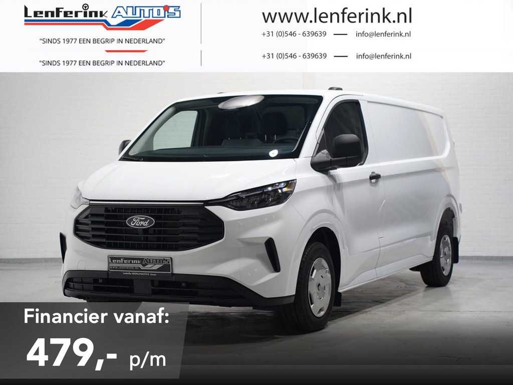 Ford Transit Custom 2.0 TDCi 136 pk Trend L2 Nieuw Model LED Airco ECC, Apple Carplay, Cruise control, PDC V+A, 3-Zits