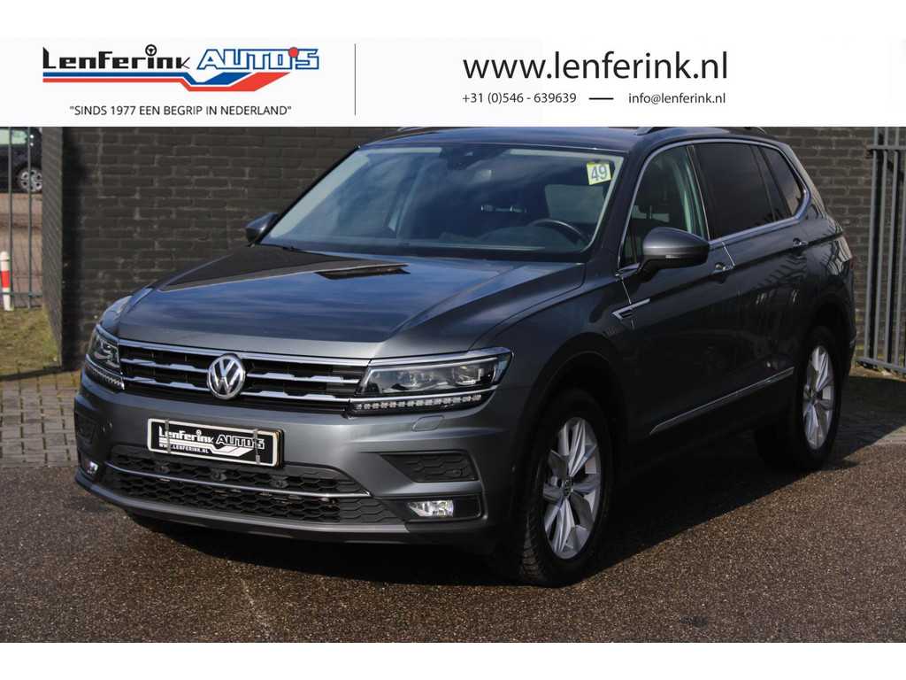 Volkswagen Tiguan Allspace 2.0 TDI 150 pk GRIJS KENTEKEN 360 Camera, Navi, HUD, LED Koplampen, Parkeerhulp