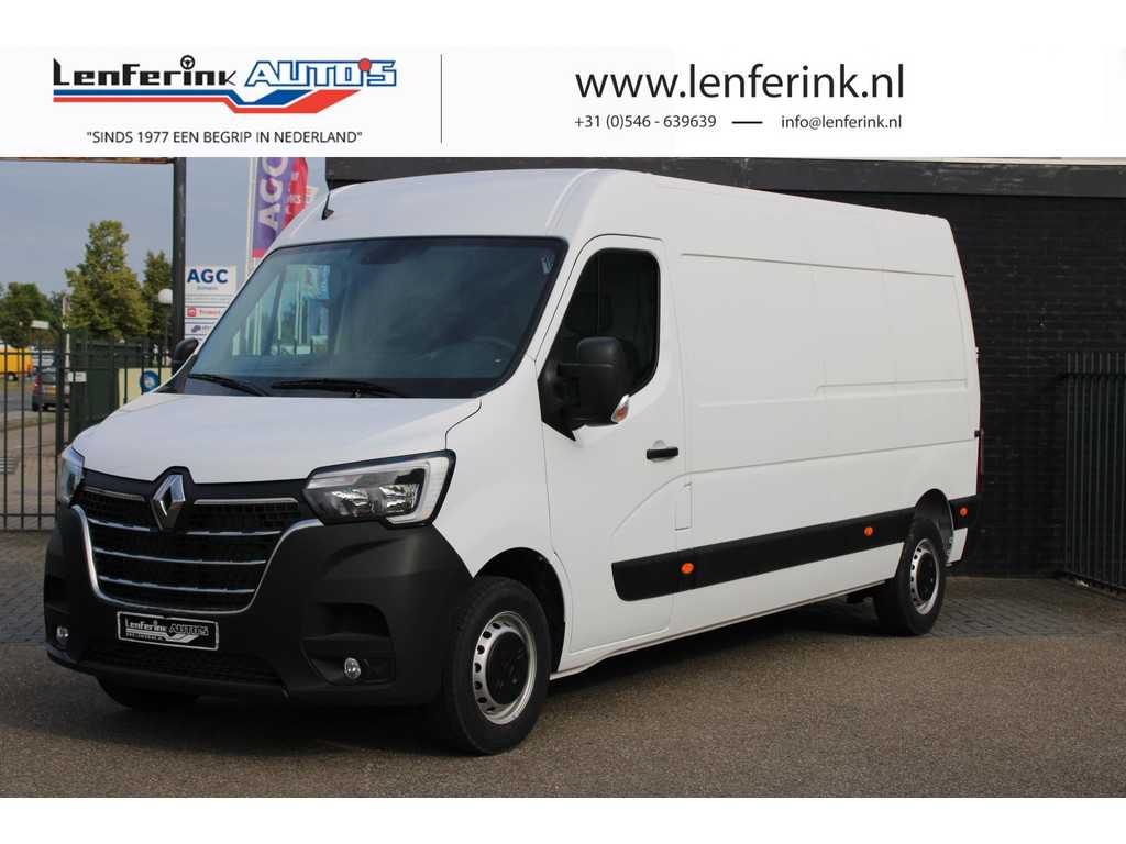 Renault Master 2.3 dCi 135 pk L3H2 Navi v.a. 388,- p/mnd Airco ECC, 270gr Achterdeuren, Cruise control, PDC achter, 3-Zits