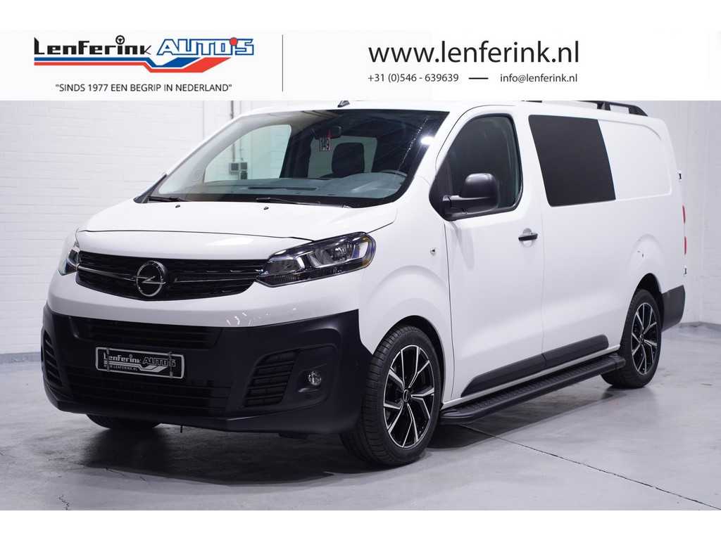 Opel Vivaro 2.0 CDTI L3 150 pk Dubbel Cabine 18" LMV, Airco Treeplanken, Cruise Control, Dodehoek Assist, PDC V+A, 5-Zits