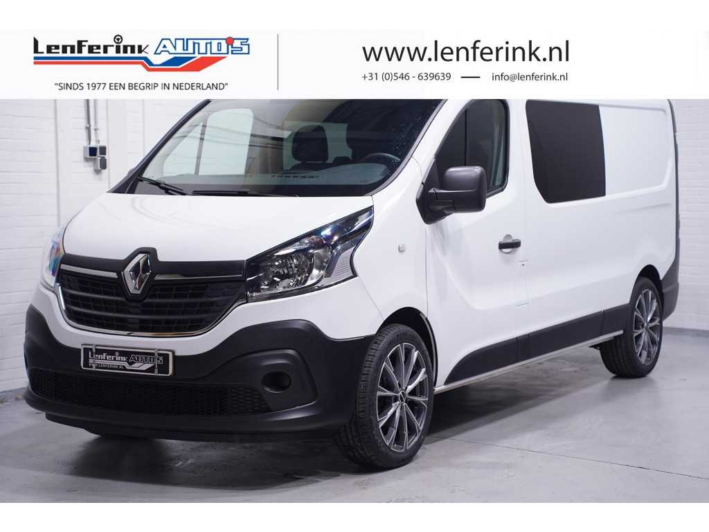 Renault Trafic 2.0 dCi 120 pk Dubbel Cabine L2 Comfort Airco 19" LMV, Dakrails Zwart, Keyless Entry, Laadruimte Pakket, PDC achter, 6-Zits