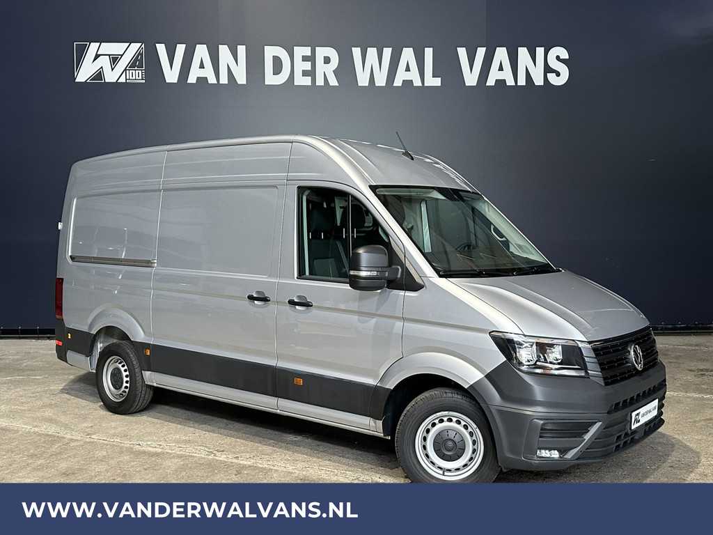 Volkswagen Crafter 2.0 TDI 141pk L3H3 L2H2 Euro6 Airco | Camera | Apple Carplay | 3000kg Trekhaak Android Auto, Cruisecontrol, Chauffeursstoel, Bijrijdersbank